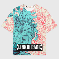 Футболка оверсайз мужская Linkin Park: Sky Girl, цвет: 3D-принт