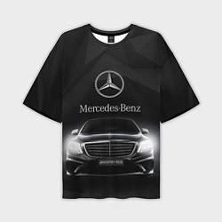 Мужская футболка оверсайз Mercedes