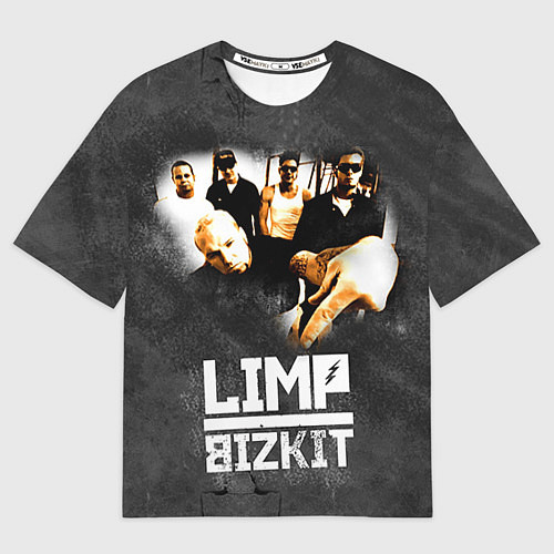 Мужская футболка оверсайз Limp Bizkit: Rock in to you / 3D-принт – фото 1