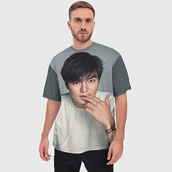 Футболка оверсайз мужская Lee Min Ho, цвет: 3D-принт — фото 2