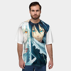 Футболка оверсайз мужская Бездомный бог, цвет: 3D-принт — фото 2