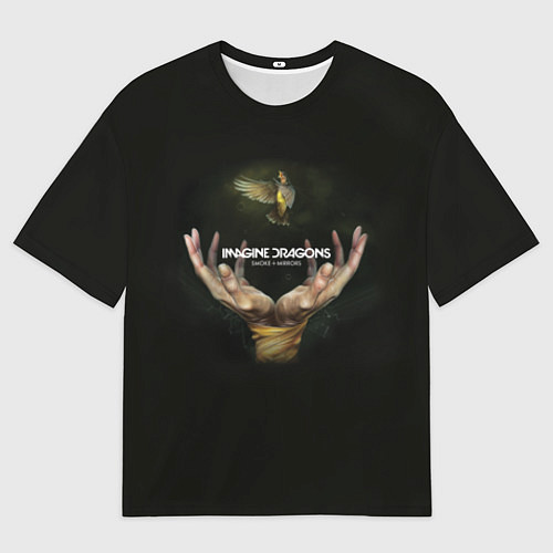 Мужская футболка оверсайз Imagine Dragons: Smoke + Mirrors / 3D-принт – фото 1