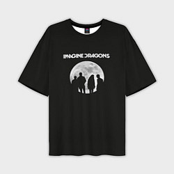 Мужская футболка оверсайз Imagine Dragons: Moon