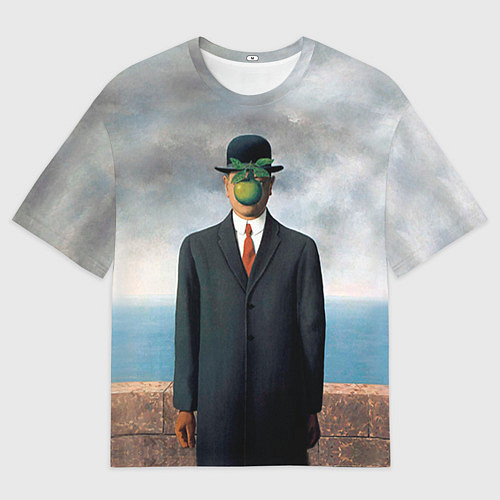 Мужская футболка оверсайз Сын человеческий / 3D-принт – фото 1