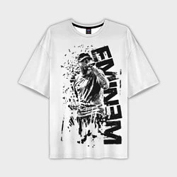 Мужская футболка оверсайз Eminem Rap