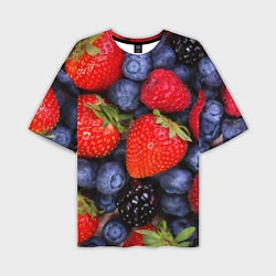 Мужская футболка оверсайз Berries