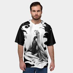 Футболка оверсайз мужская Hatsune Miku, цвет: 3D-принт — фото 2