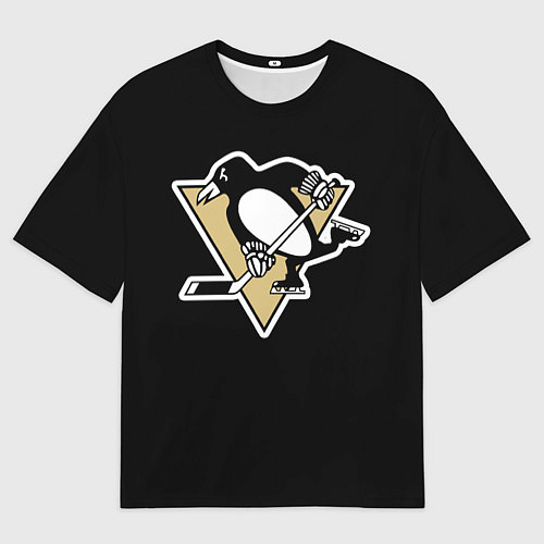 Мужская футболка оверсайз Pittsburgh Penguins: Malkin / 3D-принт – фото 1