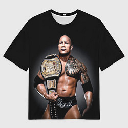 Футболка оверсайз мужская Dwayne Johnson, цвет: 3D-принт