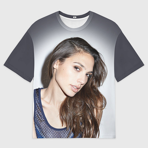 Мужская футболка оверсайз Галь Гадот / 3D-принт – фото 1