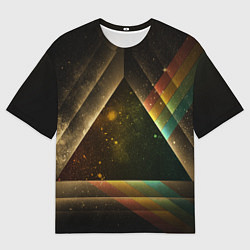 Футболка оверсайз мужская Pink Phloyd: Triangle, цвет: 3D-принт