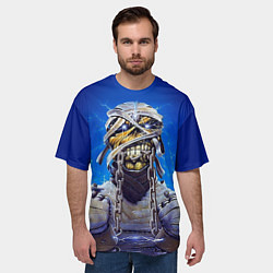 Футболка оверсайз мужская Iron Maiden: Mummy, цвет: 3D-принт — фото 2