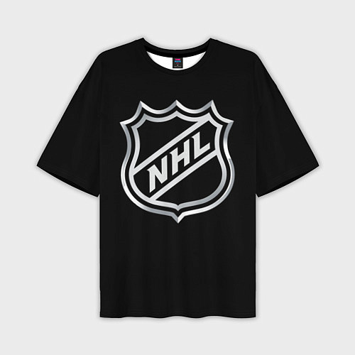 Мужская футболка оверсайз NHL / 3D-принт – фото 1
