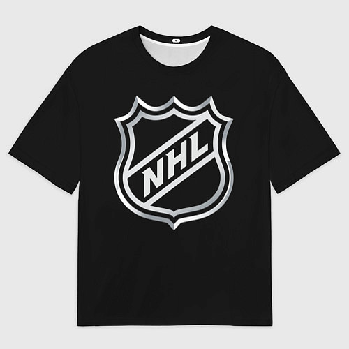 Мужская футболка оверсайз NHL / 3D-принт – фото 1