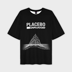 Футболка оверсайз мужская Placebo: Unplugged, цвет: 3D-принт