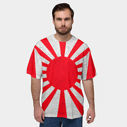 Футболка оверсайз мужская Япония, цвет: 3D-принт — фото 2