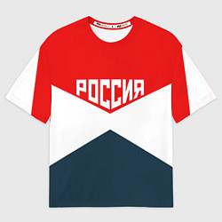 Футболка оверсайз мужская Форма России, цвет: 3D-принт