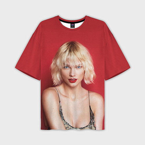 Мужская футболка оверсайз Taylor Swift / 3D-принт – фото 1