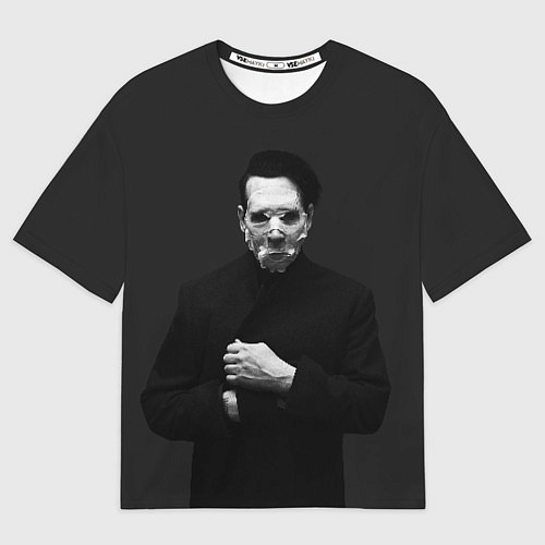 Мужская футболка оверсайз Marilyn Manson / 3D-принт – фото 1