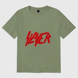 Мужская футболка оверсайз Slayer