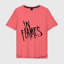 Мужская футболка оверсайз In Flames