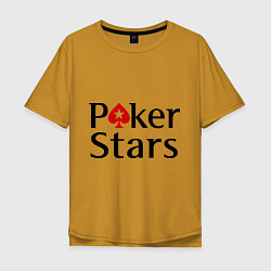 Мужская футболка оверсайз Poker Stars