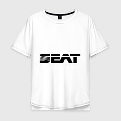 Мужская футболка оверсайз Seat