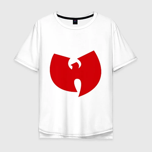 Мужская футболка оверсайз Wu-tang clan / Белый – фото 1