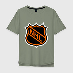 Мужская футболка оверсайз NHL