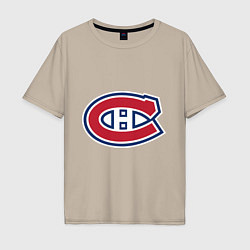 Мужская футболка оверсайз Montreal Canadiens