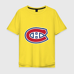 Мужская футболка оверсайз Montreal Canadiens