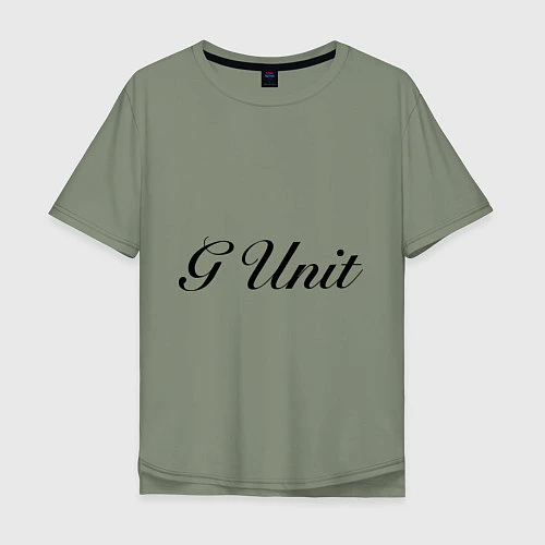 Мужская футболка оверсайз G unit / Авокадо – фото 1