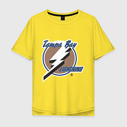 Футболка оверсайз мужская Tampa Bay, цвет: желтый