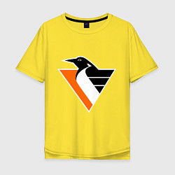 Мужская футболка оверсайз Pittsburgh Penguins