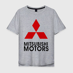 Мужская футболка оверсайз Mitsubishi