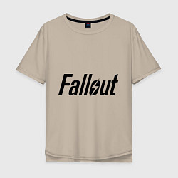 Мужская футболка оверсайз Fallout