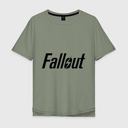 Мужская футболка оверсайз Fallout