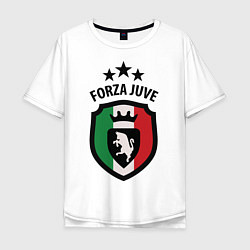 Мужская футболка оверсайз Forza Juventus