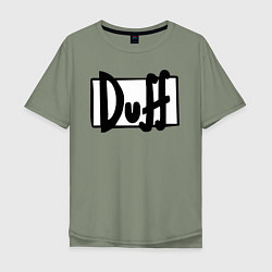 Мужская футболка оверсайз Duff