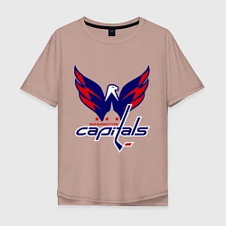 Мужская футболка оверсайз Washington Capitals: Ovechkin