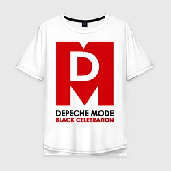 Мужская футболка оверсайз Depeche Mode: Black Celebration