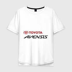 Мужская футболка оверсайз Toyota Avensis