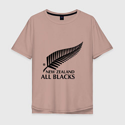 Мужская футболка оверсайз New Zeland: All blacks