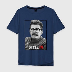 Мужская футболка оверсайз Stalin: Style in