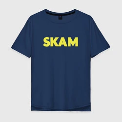 Мужская футболка оверсайз Skam