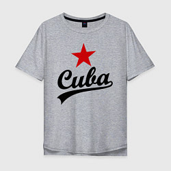 Мужская футболка оверсайз Cuba Star