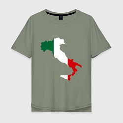 Мужская футболка оверсайз Италия (Italy)