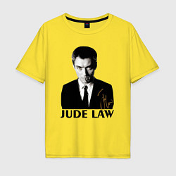 Мужская футболка оверсайз Jude Law