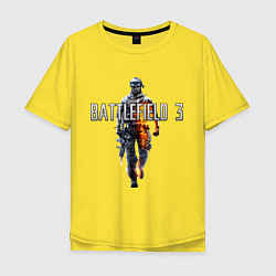 Мужская футболка оверсайз Battlefield 3