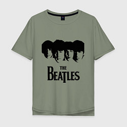 Мужская футболка оверсайз The Beatles: Faces